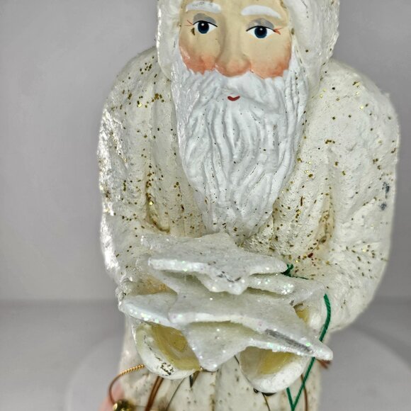 Department 56 Father Frost Santa Claus Belsnickle Holding Stars Holiday Decor - Picture 5 of 9